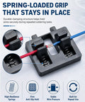 Secure Heavy Duty Spring Loaded Soldering Jig Grips Stripped Wires Snug For Rapid Circuit Board Wiring And Straightforward Diy Electronics Repair Without The Hassle, showing durable clamping structure.