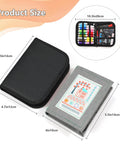 Compact All In One Hand Embroidery Book Kit for Adults and DIY Craft Lovers with illustrated cover and open toolkit view