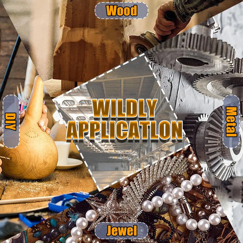 Pro Grade 42 Piece 1 Inch Radial Bristle Disc Kit With One Eighth Inch Shank For Rotary Tool Mixed Grit 80 120 220 400 600 1000 2500 Abrasive Brush Pads Buffing Wheel For Jewelry Wood And Metal Polishing