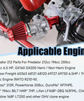 26mm Carburetor Throttle Assembly Kit Replacement for Predator 212cc 224cc 196cc Engines on mini bike engine