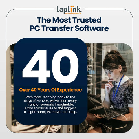 Easy PC Migration Made Breezy, No Fuss, Move All Your Apps, Files And Settings From Old PC To New PC With AI Guided Transfer ad