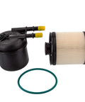 Diesel Fuel Filter Kit With Water Separator And Oil Filter For 2011-2016 Ford 6.7L Powerstroke F250 F350 F450 F550 Includes DFD4615
