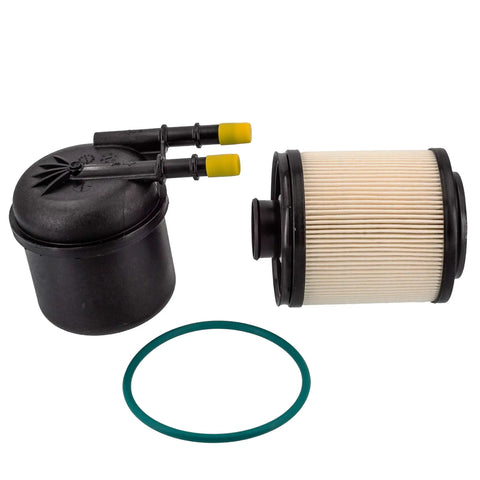 Diesel Fuel Filter Kit With Water Separator And Oil Filter For 2011-2016 Ford 6.7L Powerstroke F250 F350 F450 F550 Includes DFD4615