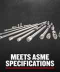 21-Piece Socket Extension And Adapter Set For Tight Spots Built Tough Chrome Finish Corrosion Resistant