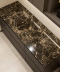 Brown Marble Peel And Stick Contact Paper For Countertops And Backsplash, Easy Peel And Stick Self Adhesive Vinyl Wallpaper