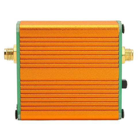 Pro 0.1 Mhz To 6 Ghz Full Band Low Noise Amplifier With 20 Db High Gain Lna Rf Preamplifier Module And Sma Female Jack view from the front