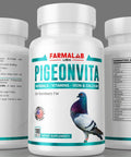 Front view of bottle with label for Pigeon Vitamin Supplement With B12 And B15 For Energy Boost And Endurance, 100 Tablets