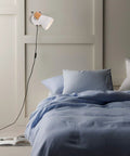 Wooden Plug In Wall Sconce Set Of 2 Matte White Chic Rotatable 360 Degree Wall Lamps with On Off Cord Switch in bedroom