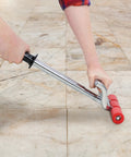 Using Heavy Duty Seam Press Roller Extendable From 17 To 27 Inches For Laminate Vinyl Carpet Tile And Linoleum Floors Quick Easy
