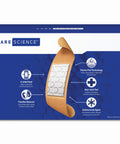 Fabric Adhesive Bandages 200 Count Bulk Assorted Sizes With Flexible Breathable Protection 4 Sided Seal Pocket Pad Tech box