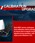 Mass Air Flow MAF Sensor 06J906461B Replacement For Volkswagen And Audi Cars 2008 To 2018 calibration upgrade display