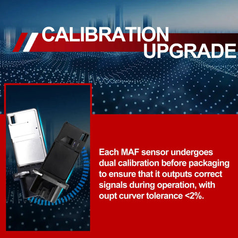 Mass Air Flow MAF Sensor 06J906461B Replacement For Volkswagen And Audi Cars 2008 To 2018 calibration upgrade display