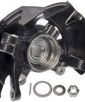 Front Right Wheel Bearing And Hub Assembly For 2011 Kia Optima 2.0L, showing loaded knuckle with bearing and mounting parts.