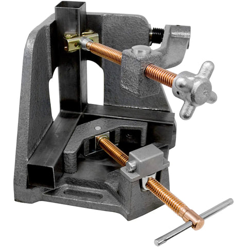 3 Axis Fixture Vise With Quick Acting Screws And Swing Away Arm For Lock In Place, 4.75 Inch Miter Joint, metal construction