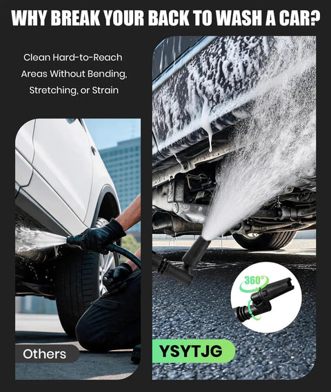 Kick Out Stubborn Grime With This Slick Cordless Pressure Washer Featuring A 3.4 Gallon Foldable Tank And 23 Foot Hose For Sweet Patio Bike And Car Cleaning Routines, cleaning hard-to-reach car areas.