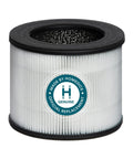 TotalClean 360 Degree HEPA Type Air Purifier Filter Replacement for AP T10 BK and AP T10 WT, close-up view of the cylindrical filter