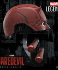 Daredevil Born Again Premium Roleplay Mask and Billy Club Kit for Adults with display stand and two batons.