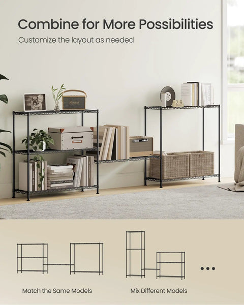 Tough As Nails 3 Tier Bathroom Shelf Heavy Duty Metal Storage Rack For Small Footprints Featuring Level Lock Adjustable Feet And Scratch Resistant Coating For Zero Drama