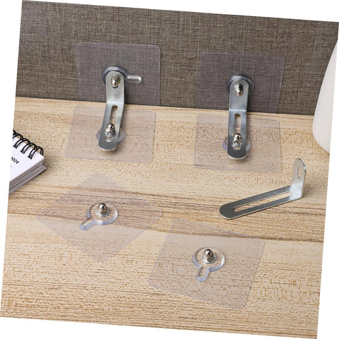 12 Piece Cabinet Anchors Heavy Duty Furniture Safety Straps For Dresser Bookshelf And Cabinets Anti Tip Wall Anchors For Childproofing Flexible Adjustable Opening To Fit Different Distances