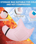 Cooling Shoulder Surgery Pillow With Ergonomic Design For Postop Relief Side Sleeper Support Rotator Cuff Pain Relief Elevation Aid After Frozen Arm Impingement Machine Washable Cover For Quick Recovery with pocket for hot and cold compresses