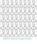 40 Piece Swivel Snap Hooks With Three Quarter Inside Width Hella Durable Metal Clasps And Keychain Hardware For Diy Backpacks Handmade Collars And Craft Projects You Are Gonna Honestly Love Using Daily