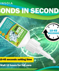 Crystal Clear Glass Glue For Quick Fixes And Crazy Strong Bonds On Glass And Ceramic, 20g bottle with precision tip