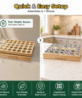 Neat K Cup Pod Organizer For Countertop Or Drawer Holds 35 Coffee Pods Perfect For Office And Kitchen Compact K Cup Storage Rack