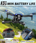 Foldable FPV Drone For Kids And Adults With 1080P HD Camera Carry Case Gesture Control on scenic background