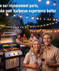 Auger Motor And Grill Induction Fan Kit With Fire Burn Pot And Hot Rod Ignitor for Pellet Grills at backyard barbecue party scene