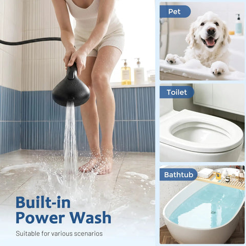 Dual Filtered Rain Shower Head Combo With High Pressure Handheld And Adjustable Rail Acts As A Straight Up Hard Water Fighter To Beat Chlorine And Keep Your Rinse Feelin Fresh And Smooth