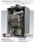 Heavy Duty Tankless Water Heater Indoor Outdoor Propane Natural Gas Compatible internal components with advanced technology