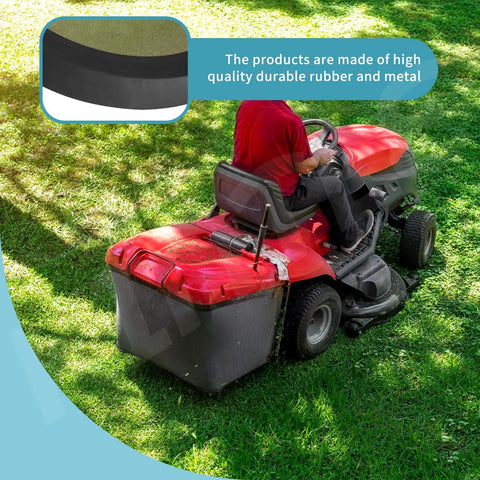 Swap-In Reverse Disc For Horse Tiller 3 3/4 Inch Replacement Part With Rubber And Metal Build, close-up view showing rubber and metal material