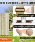 Heavy Duty Galvanized Hardware Cloth 24 Inch By 100 Foot One Half Inch Welded Wire Mesh Roll packaging details
