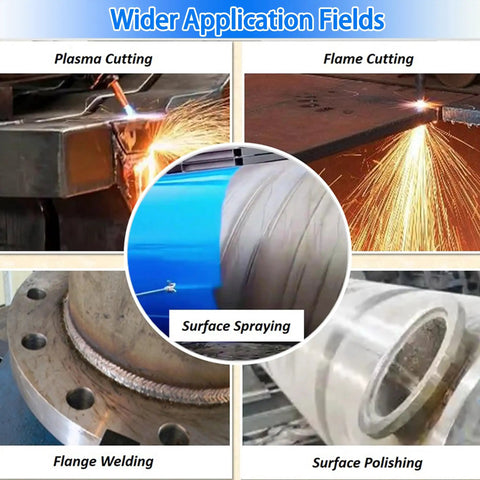Smooth Sailing Welding Roller Frame With Driven Polyurethane Wheels For Oil Tank Positioner Adjustable Linkage Stands That Dial Right In For Quick Setup And Heavy Duty Work