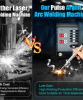 Comparison of other laser welding machine and Jewelry Spot Welder Machine 110V 60Hz Pulse Argon Arc For Gold And Hardware Repair 5 In 1 DIY