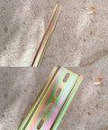 Side and slotted view of Four Pcs DIN Rail Slotted Design Steel Rail Mounts, 200Mm Long, 35Mm Wide, 7.5Mm High, Galvanized, 4 Pack.