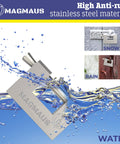 Armored High Security Padlock For Outdoor Storage Units Sheds Gates And Garages Weatherproof Heavy Duty Lock In Water