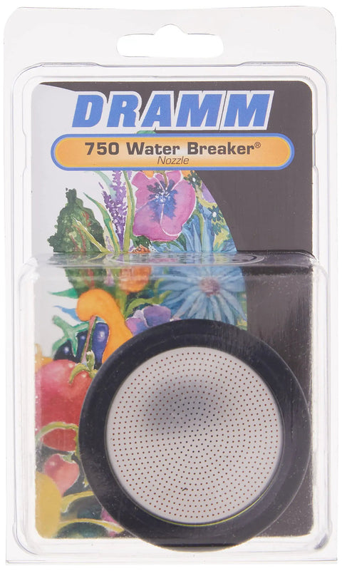 8 GPM Plastic Water Breaker Nozzle With Soft Gentle Shower For Plants And Seedlings, package front view