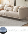 24 Pack Self Adhesive Furniture Sliders Move Heavy Chairs Sofas And Desks Slick Across Floors No Sweat under light beige sofa