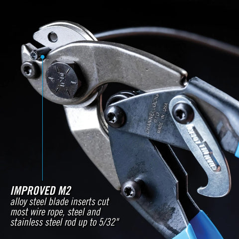 Beefy Pro Grade Wire Cutter With Compound Joint For Cable And Rope Cutting 9 Inch Tool Tough Durable Blade Inserts Cut Wire Rope And Stainless Steel Rod Up To Five Thirty Second Inch