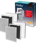 Vital 100 Replacement Filter Set For Levoit Vital 100 Air Purifier Two Pack 3 In 1 Filtration with box and separate filters shown