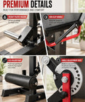 Premium details of All In One Leg Extension And Curl Machine For Home Gym 700LB Capacity Quad And Hamstring Power Builder
