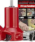 DIY Log Furniture Tenon Cutter Kit With 1 Inch And 2 Inch Cutters Forstner Bits Powder Coated Aluminum with 20-plan book