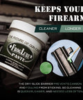 Heavy Duty Gun Lubricant Paste For Firearms With Metal Bonding Tech Non Toxic 4oz Rugged Gun Grease That Fights Wear Rust