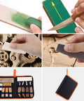 All In One 26 In 1 Wood Carving Kit With Detail Carving Knife Whittling Knife Wood Chisels Gloves Sharpener For Spoon Bowl And Kuksa Cup Projects
