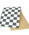 Ultra Sticky 9 By 33 Grip Tape For Longboards, Cruisers And Scooters, Non Slip Griptape with checkered design, 80A silicone grit