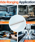 Precision 8mm Linear Motion Rods Shaft Guide Rail With Precision Chamfered Ends For Smooth And Stable Linear Movement used in CNC and 3D printers.