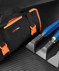 Must-Have 3-Piece Hand Seamers Set For Sheet Metal Bending Pliers With Straight, 45 Degree, And 90 Degree Jaws, Tool Storage Bag