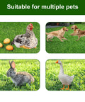 Reusable Chicken Nesting Pad Set for Coops, Washable Nest Box Liners, Durable TPU Backed Nesting Mats, suitable for multiple pets