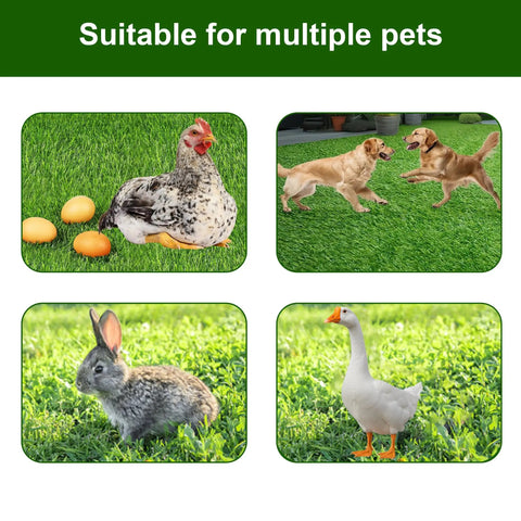 Reusable Chicken Nesting Pad Set for Coops, Washable Nest Box Liners, Durable TPU Backed Nesting Mats, suitable for multiple pets